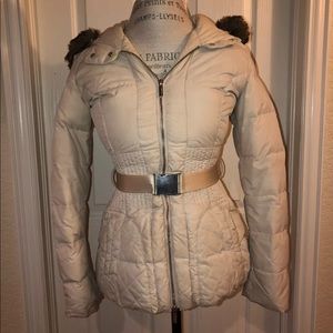 Karen Miller Ivory Down Jacket